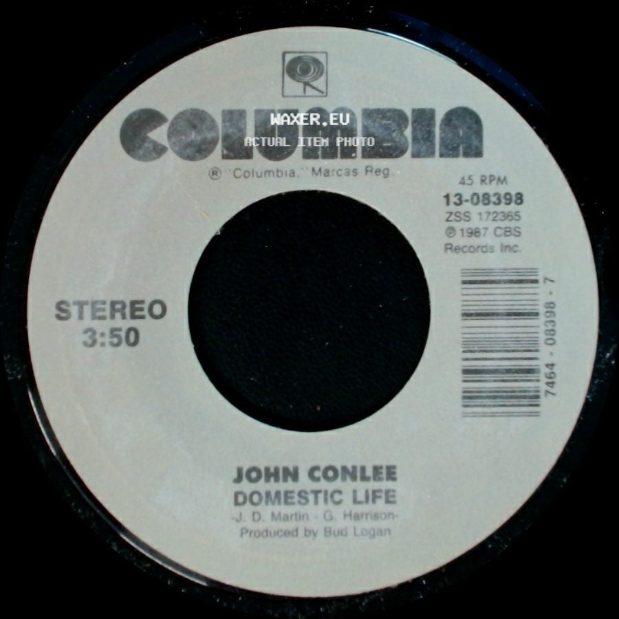 John Conlee - Harmony / Domestic Life side B