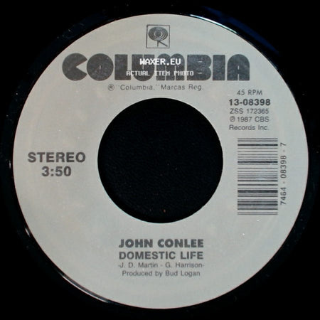 John Conlee - Harmony / Domestic Life side B