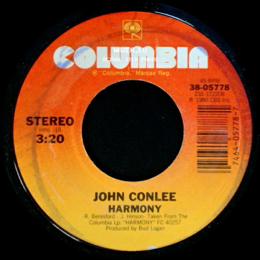 John Conlee - Harmony / She Told Me So side A