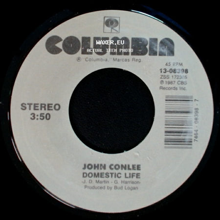 John Conlee - Harmony / Domestic Life side B