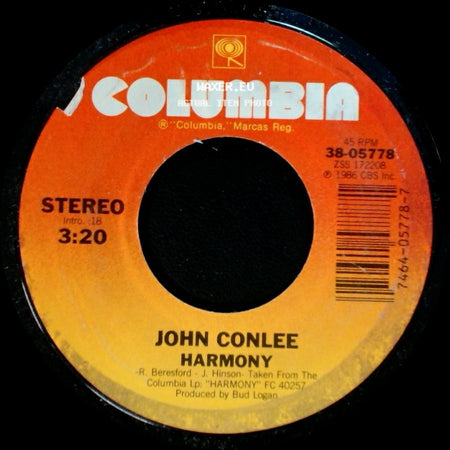 John Conlee - Harmony / She Told Me So side A