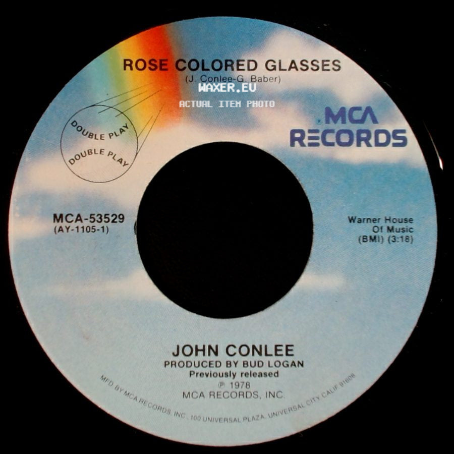 John Conlee - Rose Colored Glasses / Back Side Of Thirty side A