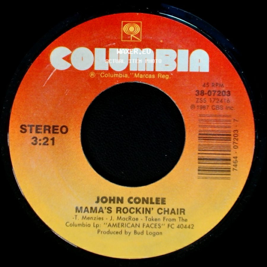 John Conlee - Mama's Rockin' Chair / Faded Brown Eyes side A