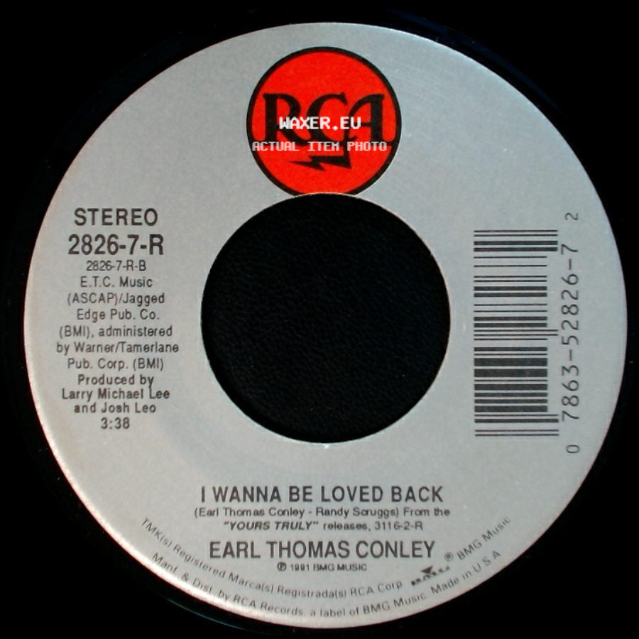 Earl Thomas Conley - Shadow Of A Doubt / I Wanna Be Loved Back side B