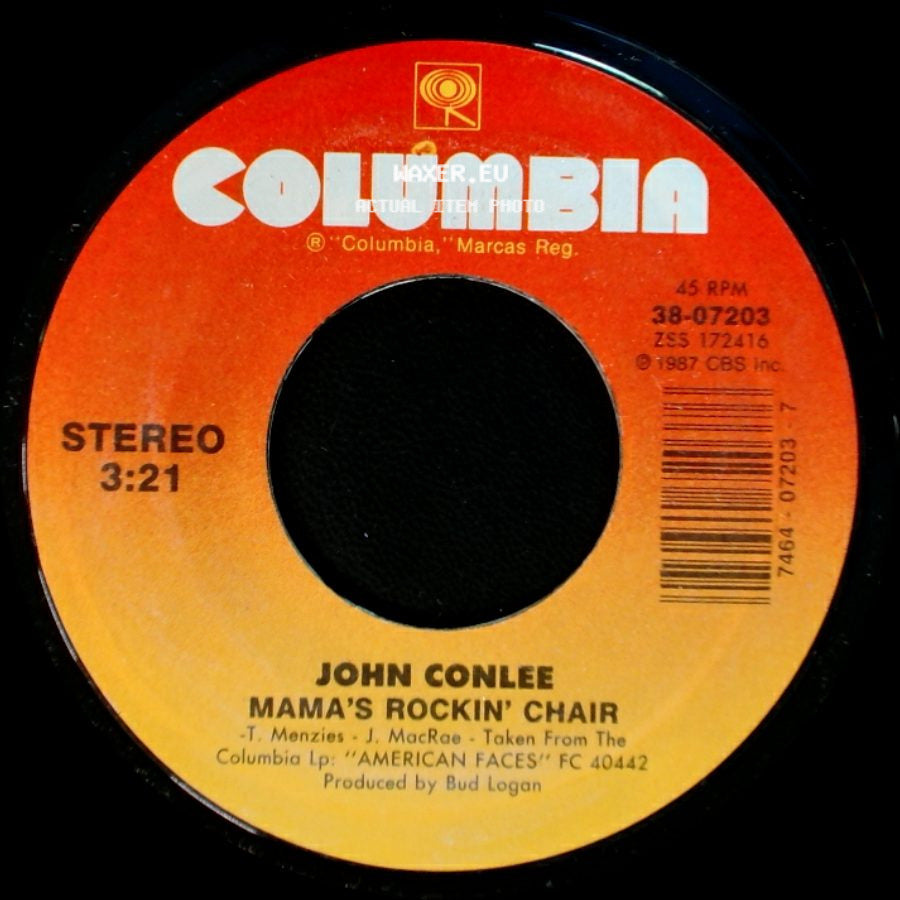 John Conlee - Mama's Rockin' Chair / Faded Brown Eyes side A