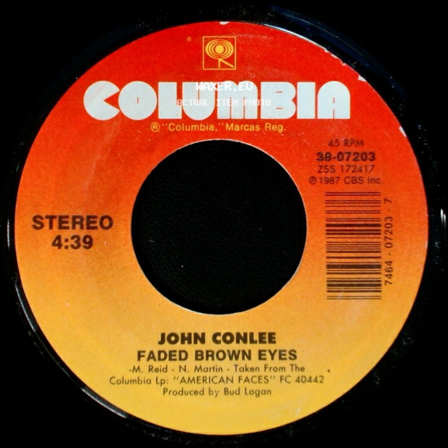John Conlee - Mama's Rockin' Chair / Faded Brown Eyes side B