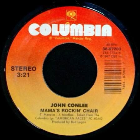 John Conlee - Mama's Rockin' Chair / Faded Brown Eyes side A