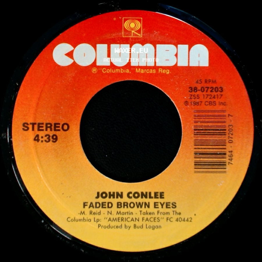 John Conlee - Mama's Rockin' Chair / Faded Brown Eyes side B