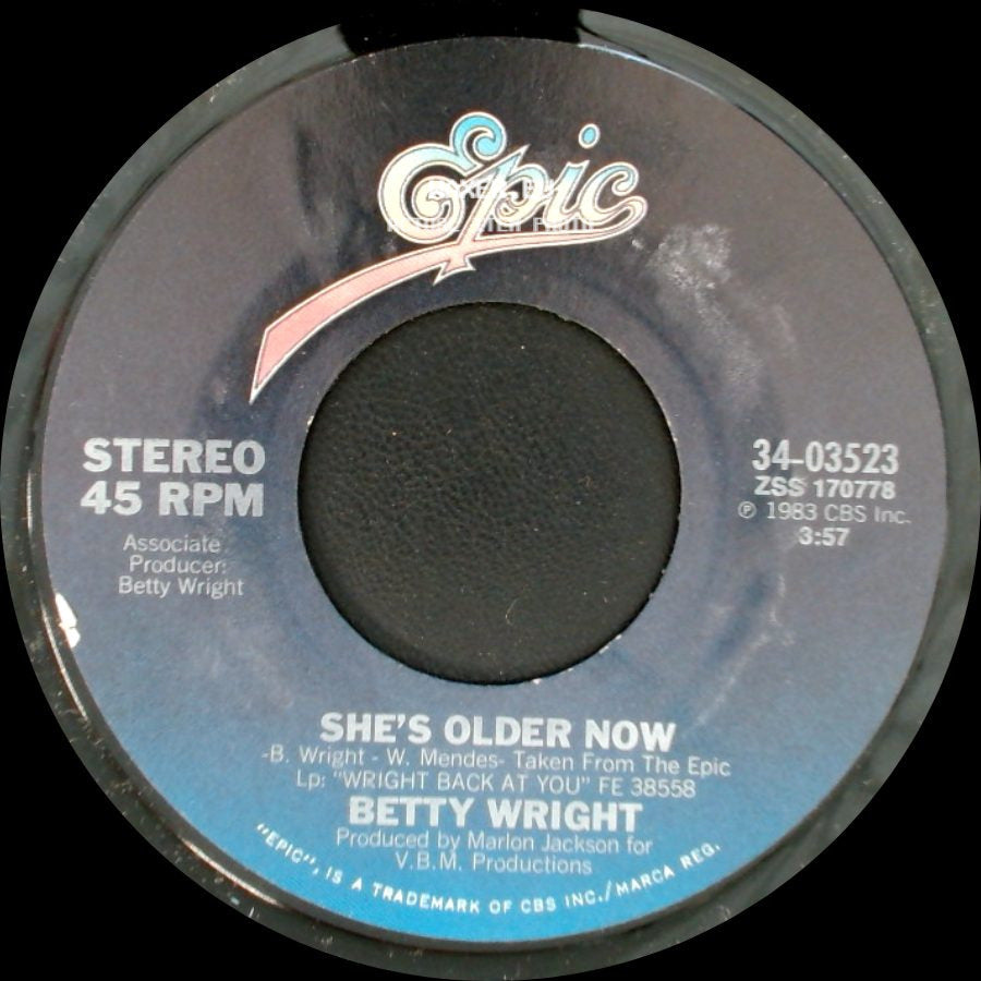 Betty Wright - She's Older Now / Special Love side A