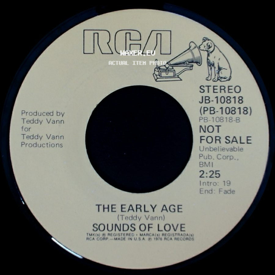 Sounds Of Love - The Early Age Sounds Of Love / Sounds Of Love side A