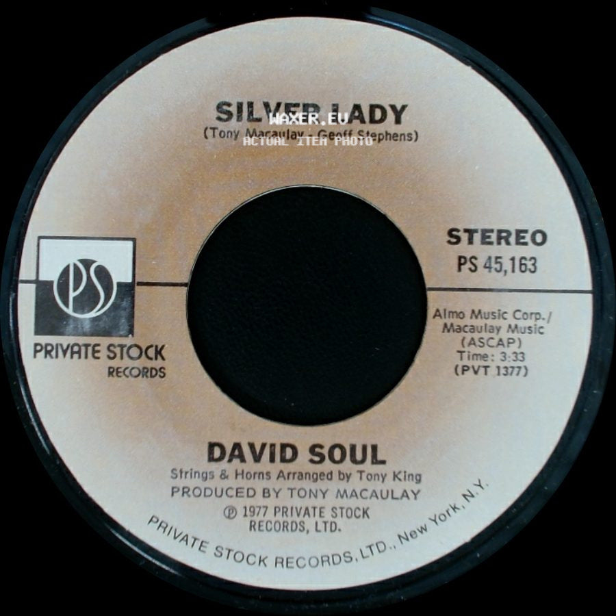 David Soul - Silver Lady / Rider side A