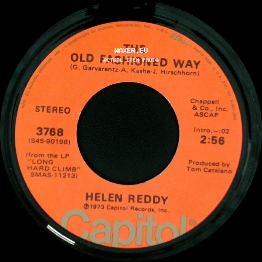 Helen Reddy - The Old Fashioned Way / Leave Me Alone (Ruby Red Dress) side A