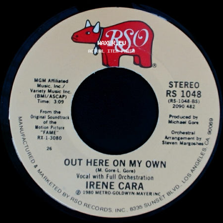 Irene Cara - Out Here On My Own / Out Here On My Own side A