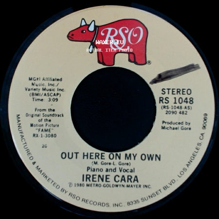 Irene Cara - Out Here On My Own / Out Here On My Own side B