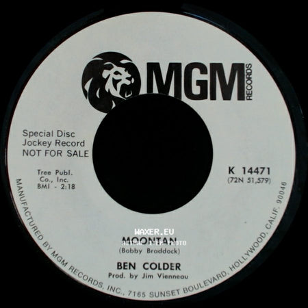 Ben Colder - Glossy 8 X 10 / Moontan side B