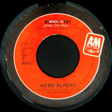 Herb Alpert - Angel / Route 101 side B