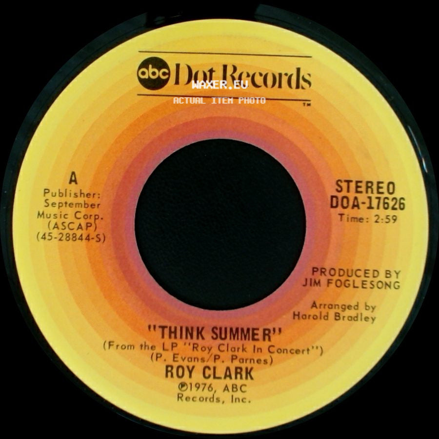 Roy Clark - Whatever Happened To Gauze? / Think Summer side B