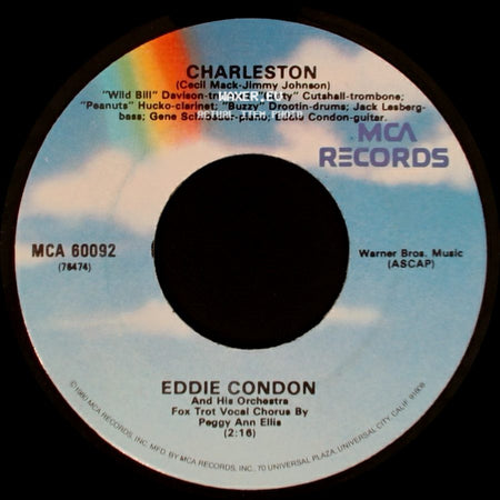 Eddie Condon / Eddie Condon And His Orchestra - Charleston / Black Bottom side A