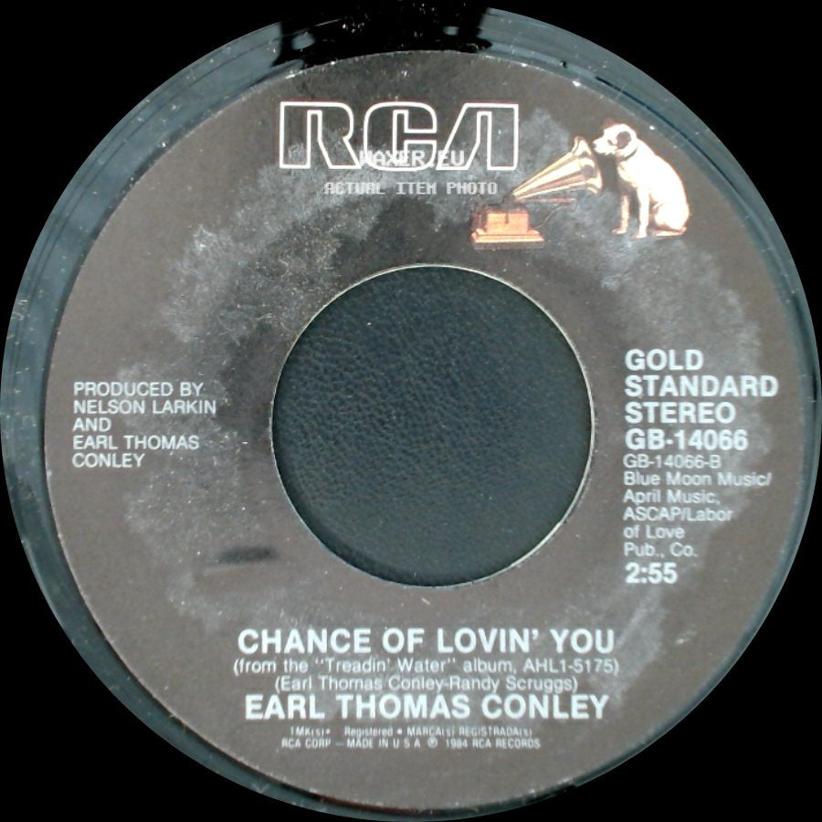 Earl Thomas Conley - Don't Make It Easy For Me / Chance Of Lovin' You side B