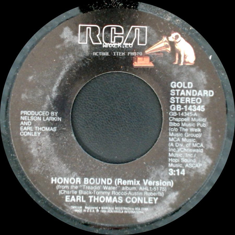Earl Thomas Conley - Honor Bound (Remix Version) / Love Don't Care (Whose Heart It Breaks) side A