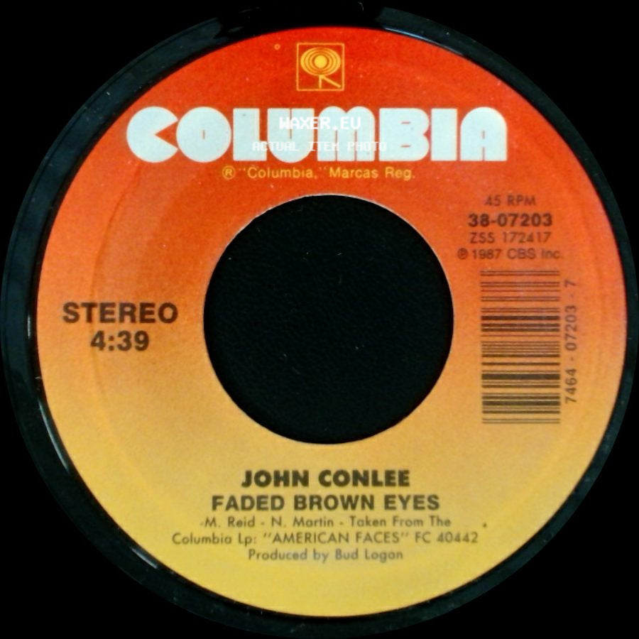 John Conlee - Mama's Rockin' Chair / Faded Brown Eyes side B
