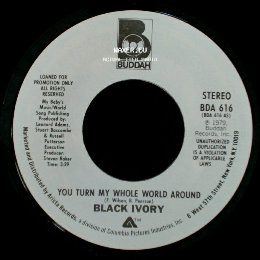 Black Ivory - You Turn My Whole World Around / You Turn My Whole World Around side B