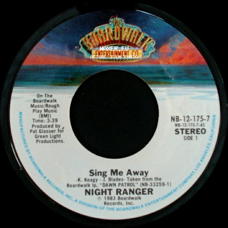 Night Ranger - Sing Me Away / Play Rough side A