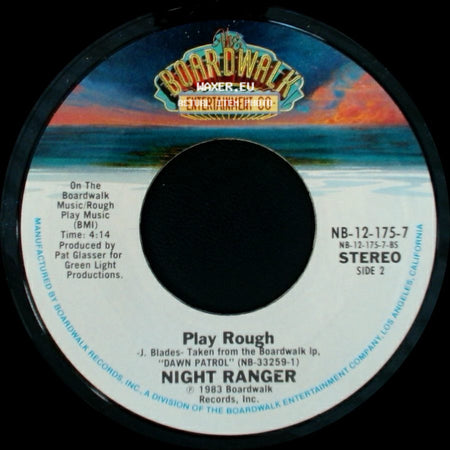 Night Ranger - Sing Me Away / Play Rough side B