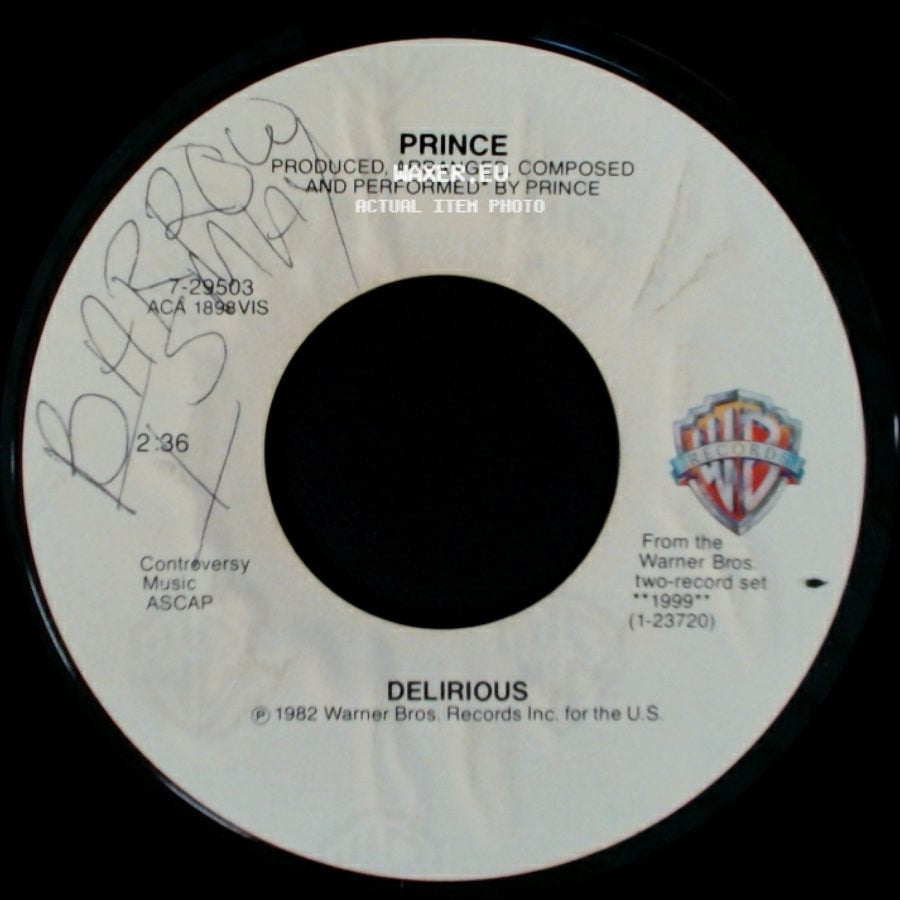 Prince - Delirious / Horny Toad side A