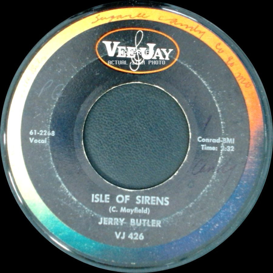 Jerry Butler - Chi Town / Isle Of Sirens side B