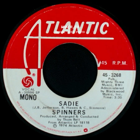 Spinners - Sadie / Sadie side A