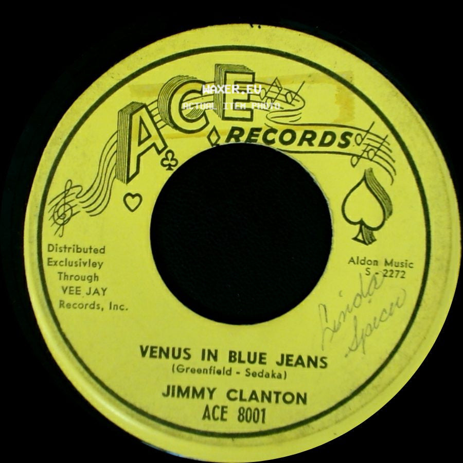 Jimmy Clanton - Venus In Blue Jeans / Highway Bound side A
