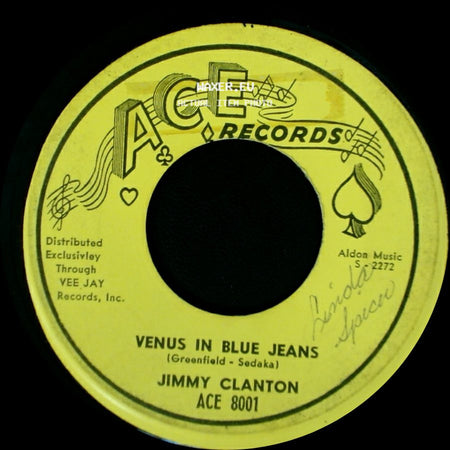 Jimmy Clanton - Venus In Blue Jeans / Highway Bound side A