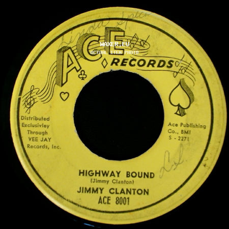 Jimmy Clanton - Venus In Blue Jeans / Highway Bound side B