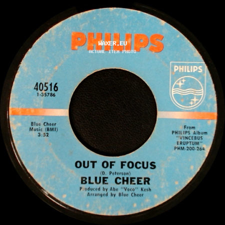 Blue Cheer - Summertime Blues / Out Of Focus side B