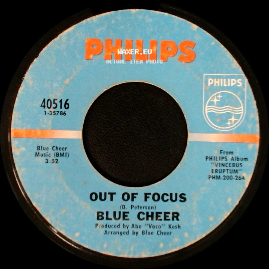 Blue Cheer - Summertime Blues / Out Of Focus side B
