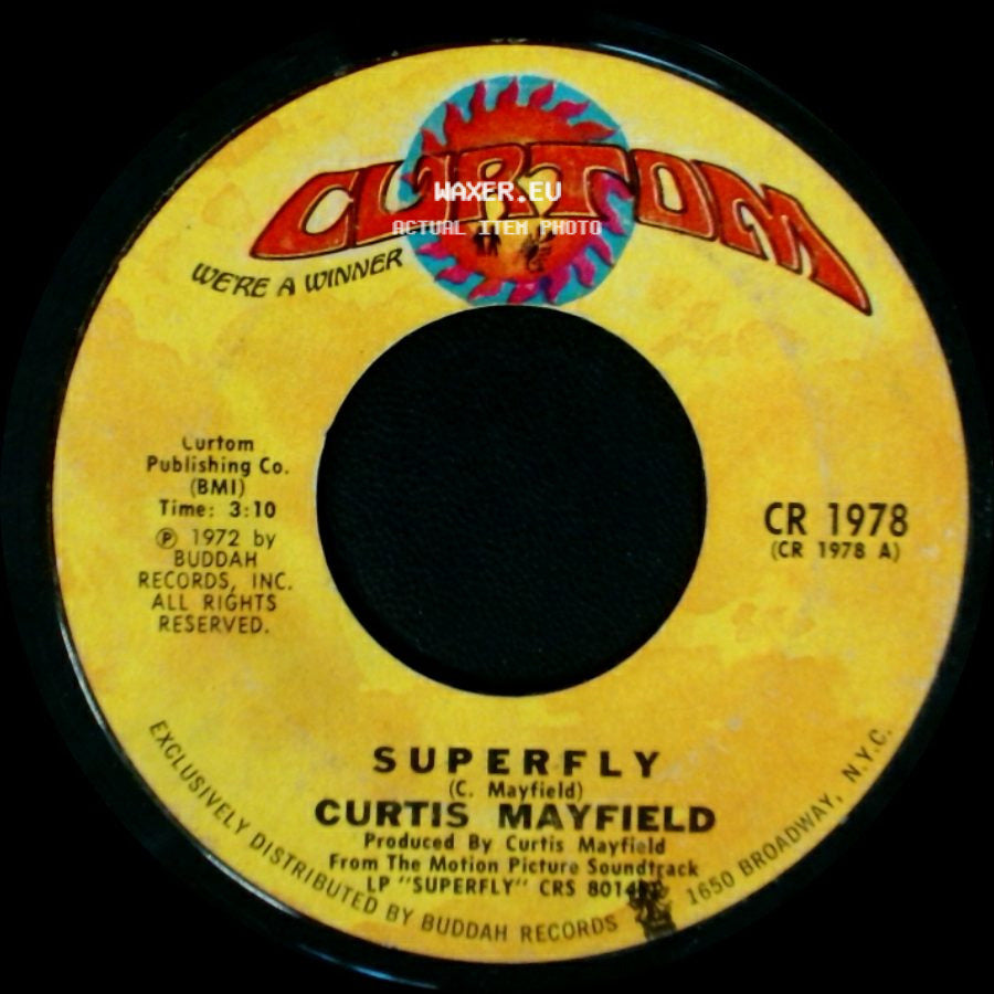 Curtis Mayfield - Superfly / Love To Keep You In My Mind side A