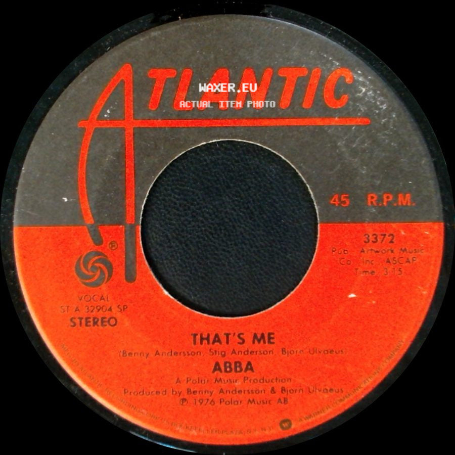 Abba - That's Me / Dancing Queen side A