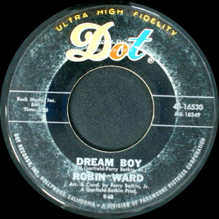 Robin Ward - Dream Boy / Wonderful Summer side A