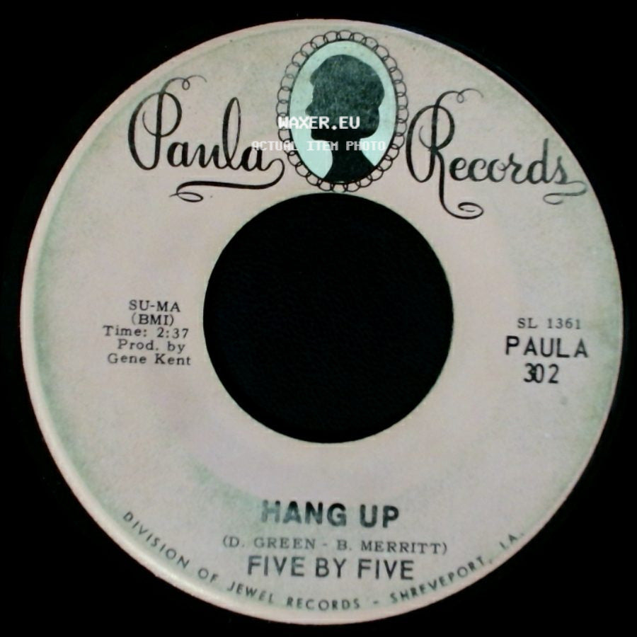 Five By Five - Fire / Hang Up side B