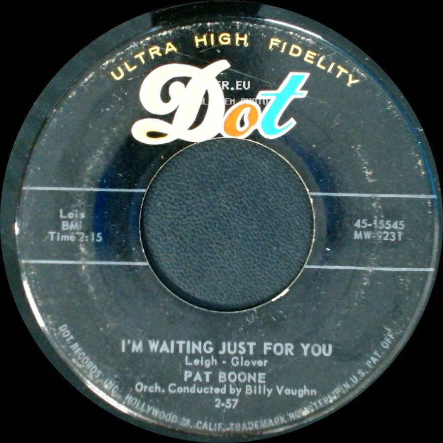 Pat Boone - I'm Waiting Just For You / Why Baby Why side A