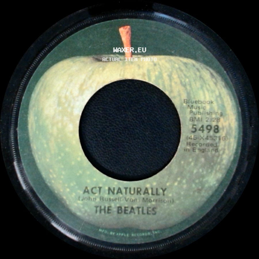 The Beatles - Act Naturally / Yesterday side A