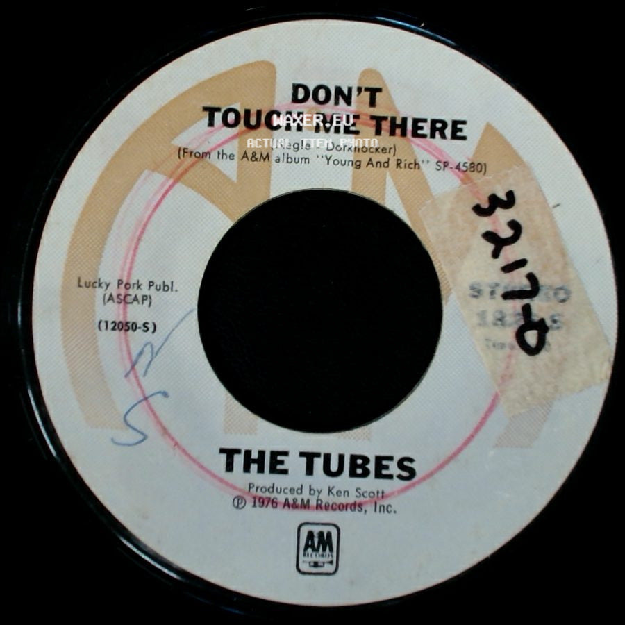 The Tubes - Don't Touch Me There / Proud To Be An American side A