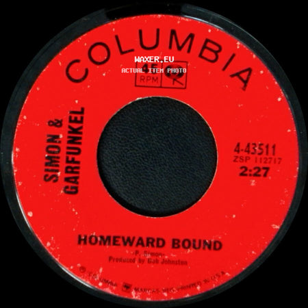 Simon & Garfunkel - Leaves That Are Green / Homeward Bound side B