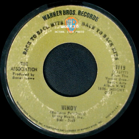The Association - Windy / Never My Love side A