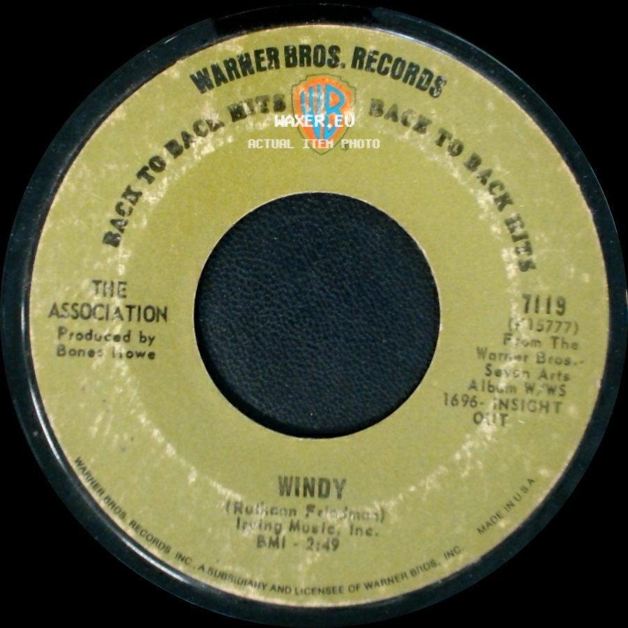 The Association - Windy / Never My Love side A