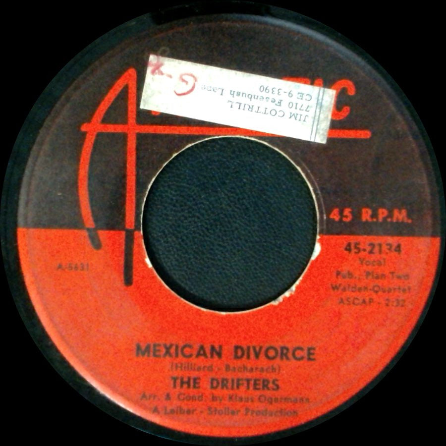 The Drifters - When My Little Girl Is Smiling / Mexican Divorce side B