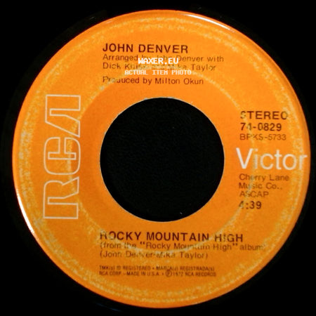 John Denver - Spring / Rocky Mountain High side B