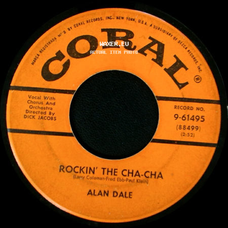 Alan Dale - Wham! (There I Go In Love Again) / Rockin' The Cha-Cha side B