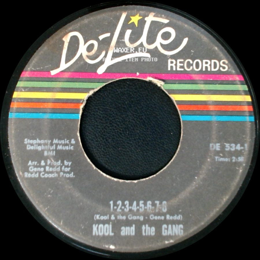 Kool And The Gang - 1-2-3-4-5-6-7-8 / Funky Man side A